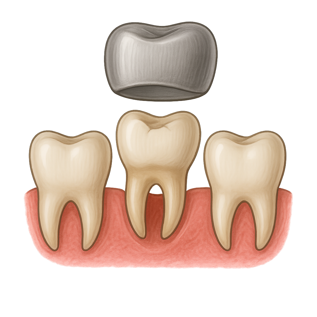 Puentes fijos dentales