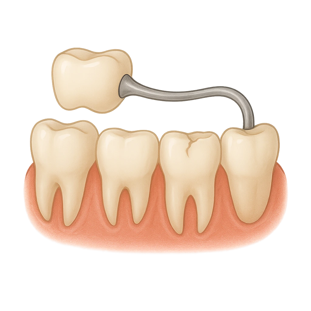 Puentes fijos dentales